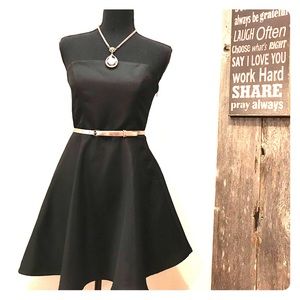 Re:Named Little Black Dress strapless mini sexy